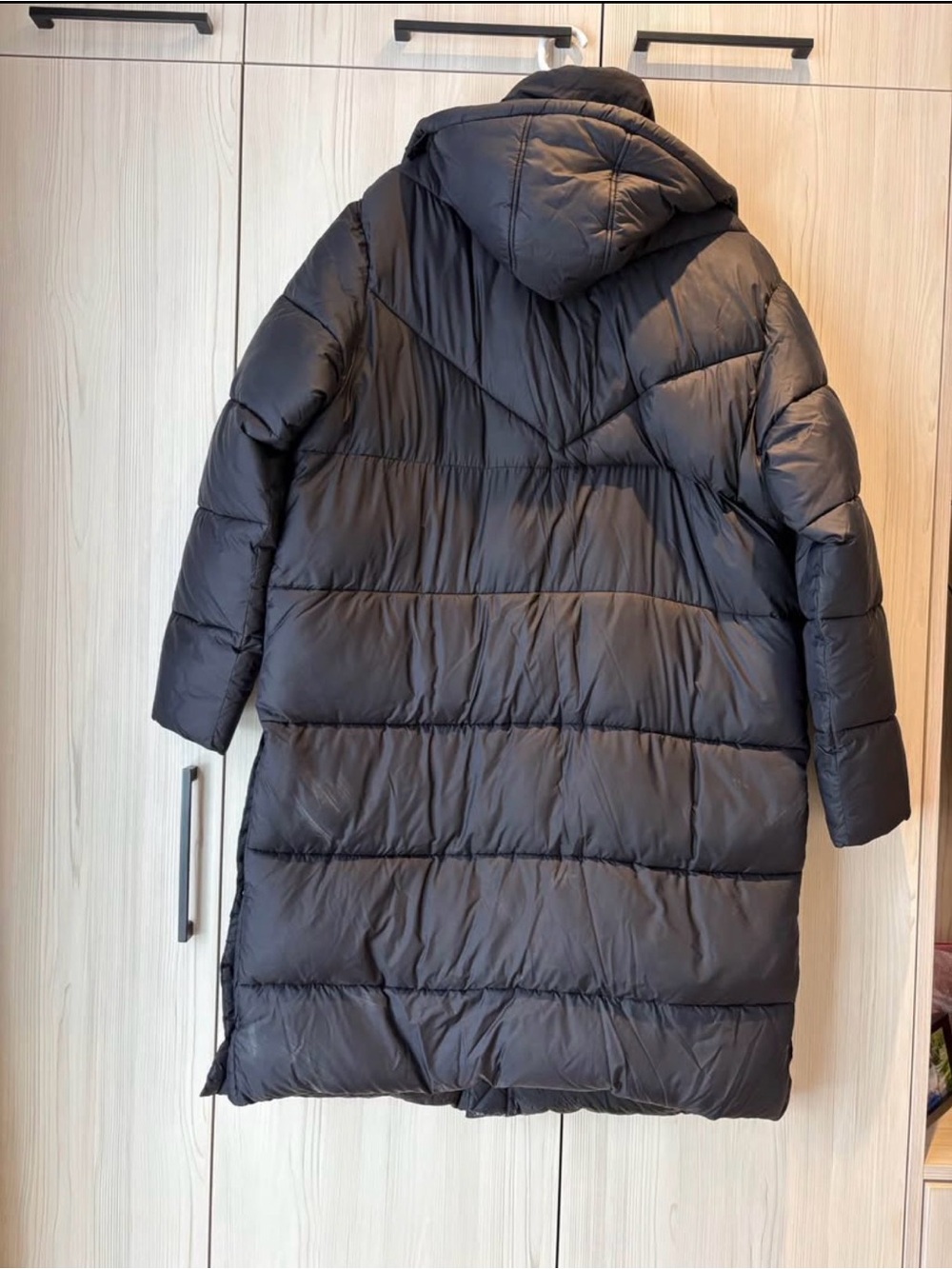 alo Gold Rush Puffer Trench - size Large - Picture 2 of 7